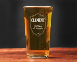 Verre à Bière Personnalisé - Blason