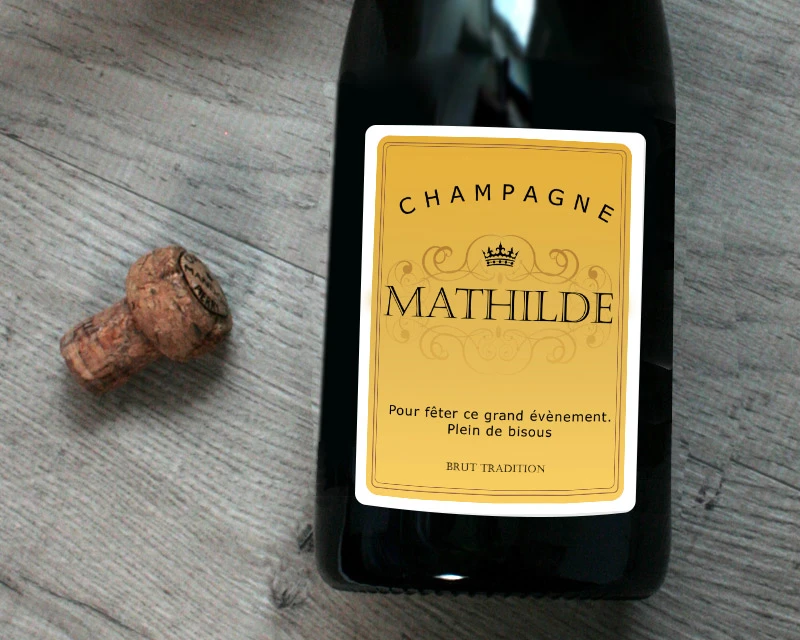 Champagne Royal Personnalisé 1 Champagne Royal Personnalisé