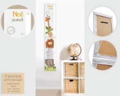 Toise Enfant Personnalisable - Jungle