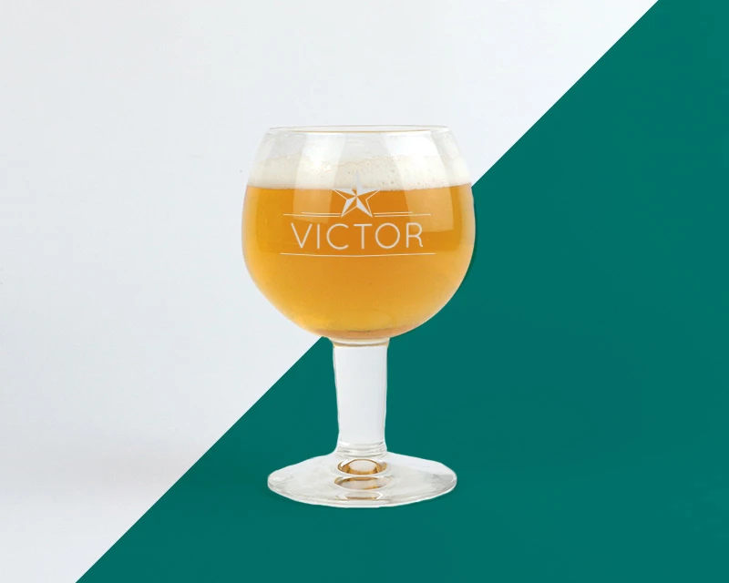 Verre à Bière Rond Personnalisé - Prénom 2 Verre à Bière Rond Personnalisé - Prénom – Image 2