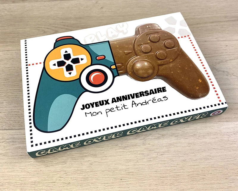 Manette De Jeu En Chocolat Personnalisable 3 Manette De Jeu En Chocolat Personnalisable – Image 3