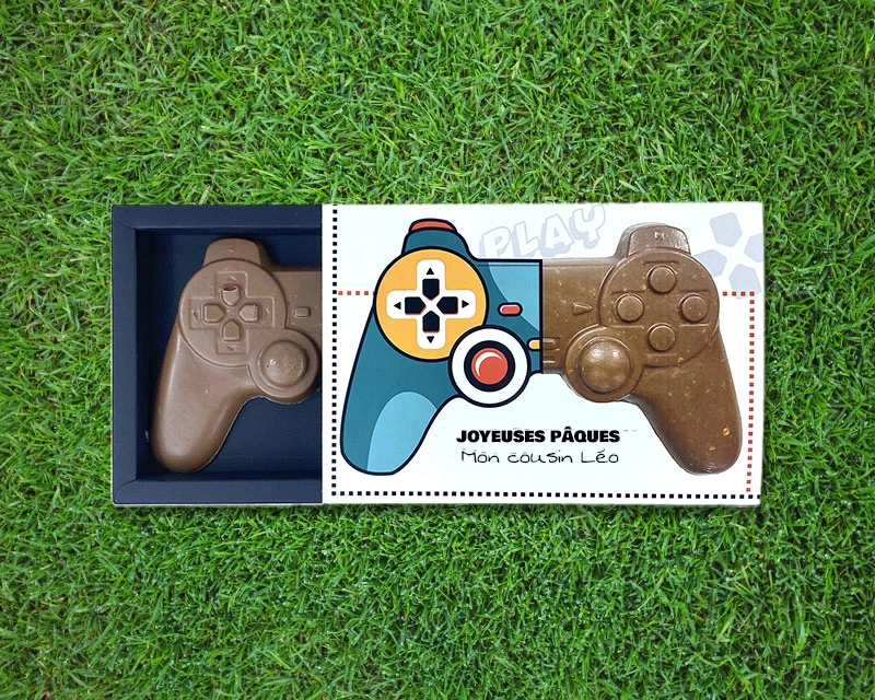 Manette De Jeu En Chocolat Personnalisable 2 Manette De Jeu En Chocolat Personnalisable – Image 2