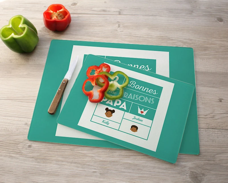 Planche à Découper Les Bonnes Raisons D'être Papa Family Circus 1 Planche à Découper Les Bonnes Raisons D'être Papa Family Circus