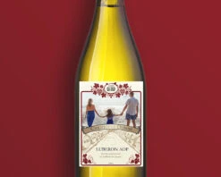 Bouteille De Vin Blanc AOP Luberon - Classique Photo