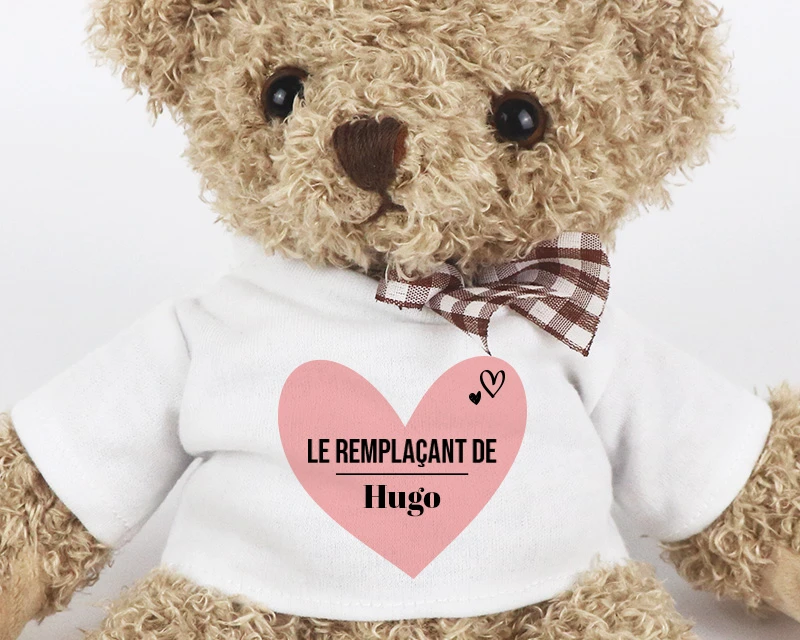 Ourson Personnalisable - Le Remplaçant De 1 Ourson Personnalisable - Le Remplaçant De