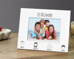 Cadre Métal Blanc Family Circus -Cadeaux 5f2852350b7aae9e0c7d9cc79831d2180218cb0a8827d0c0d5122ae4c51e4222