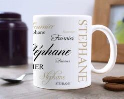 Mug Personnalisé - Signature Taupe -Cadeaux 5f42e14b766864764857d04611dfe853957dba84a0431f704cbb1ef1b8f4129