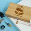 Coffret Sommelier Gravé Et Ses Accessoires - De Père En Fils - Fille