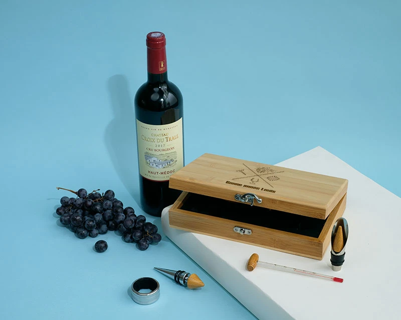 Coffret Sommelier Accessoires Vin La Cuvée 2 Coffret Sommelier Accessoires Vin La Cuvée – Image 2