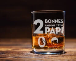 Verre Ă Whisky Personnalisable - Collection Family Circus - Les Bonnes Raisons...