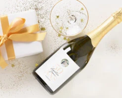 Bouteille De Champagne Personnalisée - Anniversaire De Mariage
