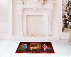 Paillasson Personnalisé - Family Circus Noël