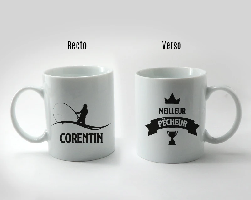 Mug Personnalisé - Meilleur Pêcheur 2 Mug Personnalisé - Meilleur Pêcheur – Image 2