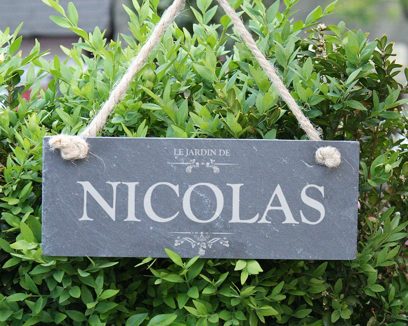 Ardoise De Jardin Décorative Personnalisée 4 Ardoise De Jardin Décorative Personnalisée – Image 4