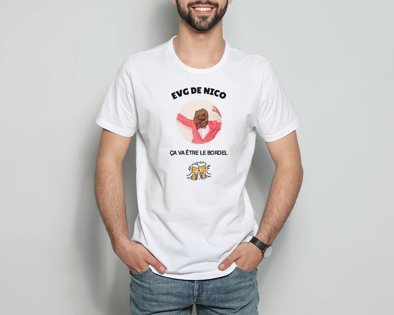 T-shirt Homme Personnalisé - EVG 2 T-shirt Homme Personnalisé - EVG – Image 2