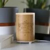 Diffuseur D'huile Essentielle Gravé - Maman Fleurie