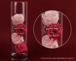 Vase Personnalisable - Joyeux Noël -Cadeaux 6f2eefc373b4e61f96d6d1dd54babdbb7fe9d9d19ce9d041e55e83ba053528192
