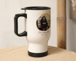 Mug Isotherme Personnalisé - Photo Et Message