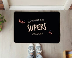 Paillasson Personnalisé - Ici Vivent Des ...