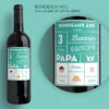 Bouteille De Vin Les Bonnes Raisons D'être Papa