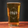 Verre à Bière Personnalisé - Année