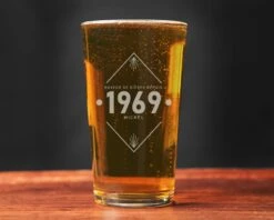 Verre à Bière Personnalisé - Année