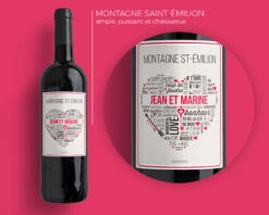 Bouteilles De Vins Mots D'Amour 6 Bouteilles De Vins Mots D'Amour -Cadeaux 7510d9261587d9d841dd1c1989ecc3497a78d3843b1e1be0b7782b45a1ce2028