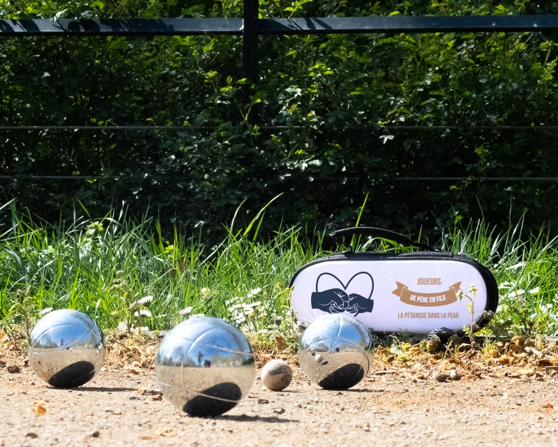 Sacoche De Pétanque Personnalisable - De Père En Fils - Fille 2 Sacoche De Pétanque Personnalisable - De Père En Fils - Fille – Image 2