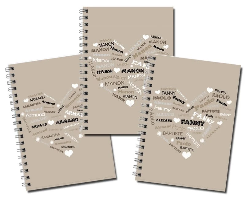 Cahier Coeur Famille 1 Cahier Coeur Famille