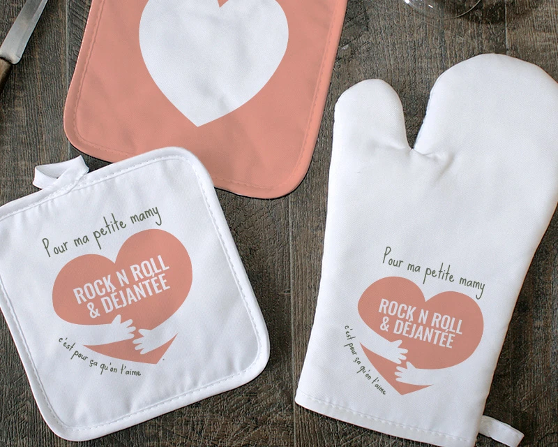 Gant Et Maniques Personnalisables - C'est Pour ça Qu'on T'aime 2 Gant Et Maniques Personnalisables - C'est Pour ça Qu'on T'aime – Image 2