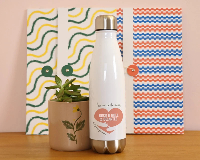 Bouteille Isotherme En Inox Personnalisée - C'est Pour ça Qu'on T'aime 3 Bouteille Isotherme En Inox Personnalisée - C'est Pour ça Qu'on T'aime – Image 3