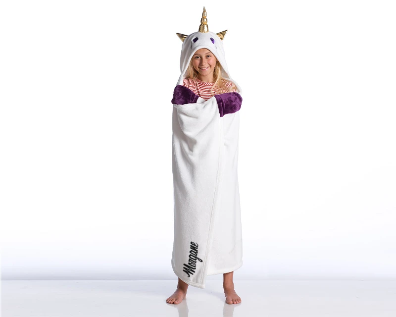 Plaid Licorne Personnalisé Pour Enfant 1 Plaid Licorne Personnalisé Pour Enfant