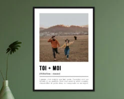 Affiche Définition Avec Photo - Amour -Cadeaux 7d11a2c580e337f969ee66ba728d88554f7b4f6320c4893acd172142e2d937368