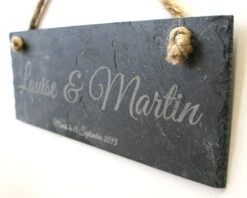 Plaque De Porte Personnalisée - Prénoms