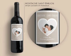 Bouteilles De Vins Coeur Photo -Cadeaux 7ebf566fb2eea00be4f9863b69e0f5ab0c188a3c418870261f15d2d67f581953