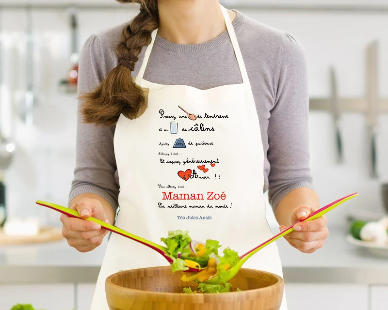 Tablier Poème Pour Maman 3 Tablier Poème Pour Maman – Image 3