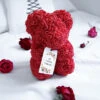 Ours En Roses Rouges Et Carte Personnalisable