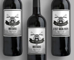Bouteilles De Vin De Bordeaux Personnalisables - Motard 7 Bouteilles De Vin De Bordeaux Personnalisables - Motard -Cadeaux 84f0db75e7a15e70e2274d28305fe6c42d46b4d65b365fb73ba3b434819331954