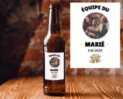 Bouteille De Bière Bio Personnalisable - EVG