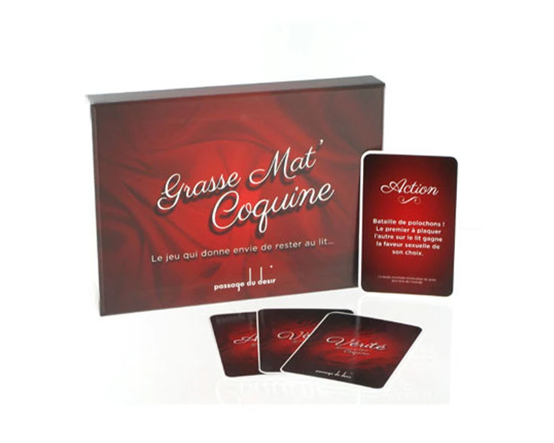Jeu De Société érotique - Grasse Mat' Coquine 2 Jeu De Société érotique - Grasse Mat' Coquine – Image 2