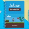 Cahier Personnalisable - Jeux Vidéo Rétro - Version Garçon