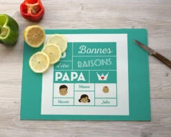 Planche à Découper Les Bonnes Raisons D'être Papa Family Circus 5 Planche à Découper Les Bonnes Raisons D'être Papa Family Circus -Cadeaux 8ab7f109083dd9a9ce1220a79492646cc73f5ed976f52794c620e0a08b9d27820