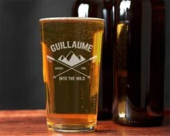 Verre à Bière Personnalisé - Wild Drink -Cadeaux 8c29d5829800f57376a46dacab067954e2e5a88afd679bc76bbfdc8f44e32994