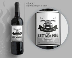Bouteilles De Vin De Bordeaux Personnalisables - Motard 6 Bouteilles De Vin De Bordeaux Personnalisables - Motard -Cadeaux 8f787c6edc397fb7cab6d6d20f6171298aa3df21281debfaa9d2a7a12c2a31953