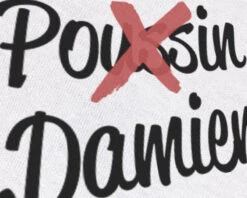 T-shirt Blanc Homme - Respecte Mon Prénom