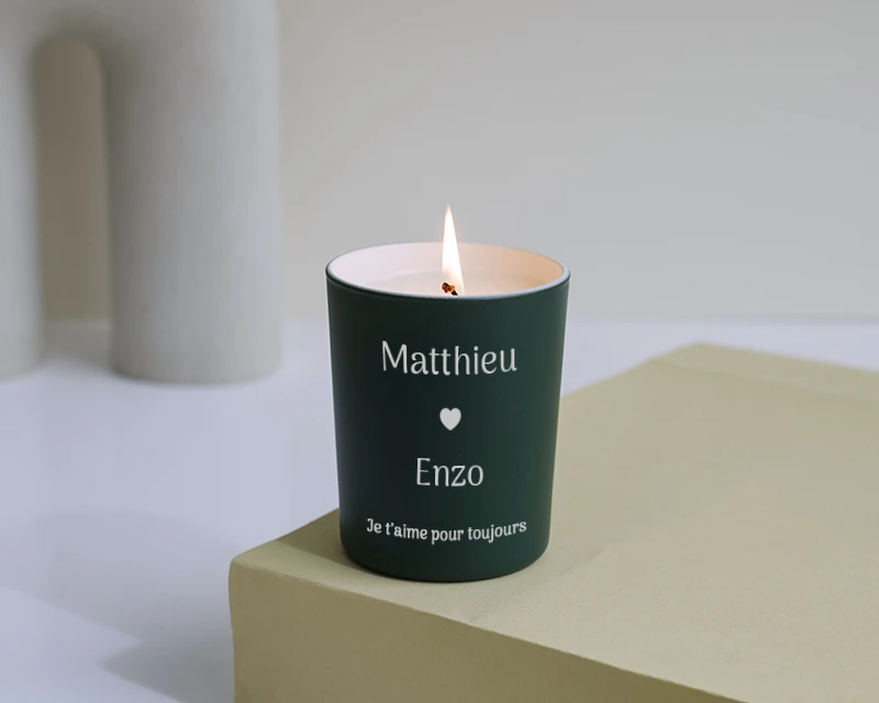 Bougie Personnalisable Et Parfumée - Tendresse 2 Bougie Personnalisable Et Parfumée - Tendresse – Image 2