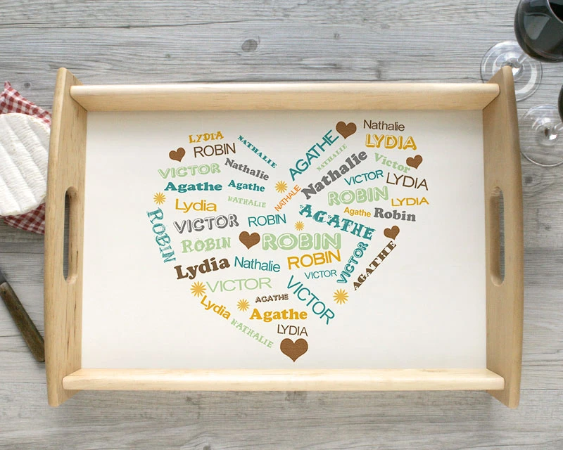 Plateau Coeur Famille 2 Plateau Coeur Famille – Image 2