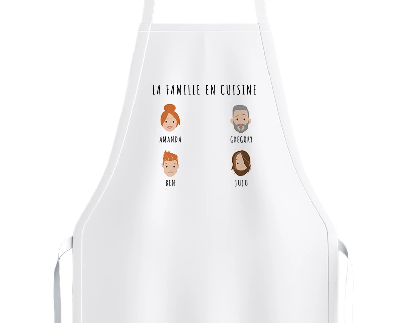 Tablier Personnalisable - Collection Family Circus 2 Tablier Personnalisable - Collection Family Circus – Image 2