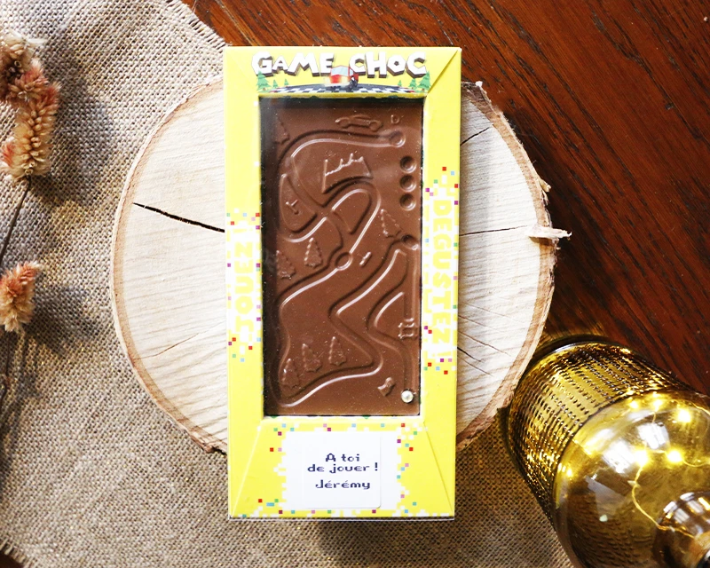 Tablette De Chocolat Personnalisée En Forme De Labyrinthe 3 Tablette De Chocolat Personnalisée En Forme De Labyrinthe – Image 3