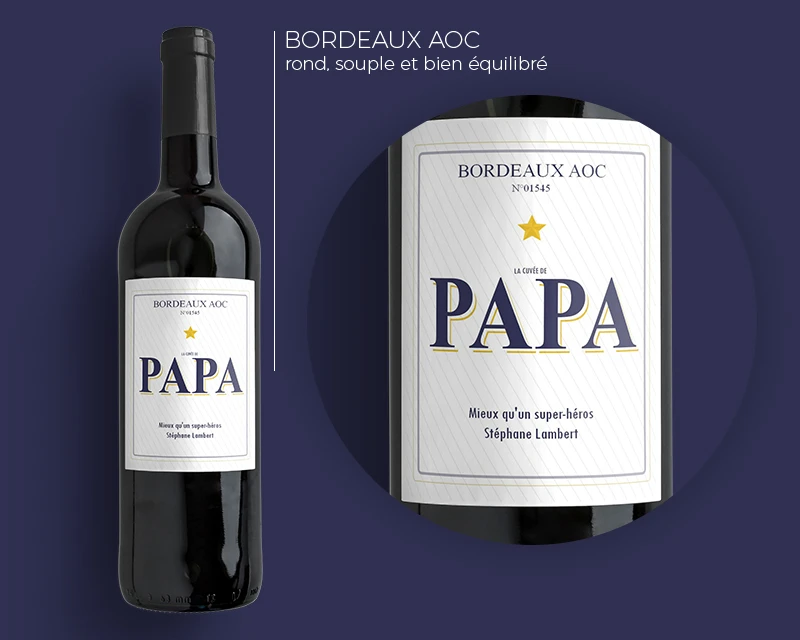 Bouteilles De Vins La Cuvée De Papa 1 Bouteilles De Vins La Cuvée De Papa